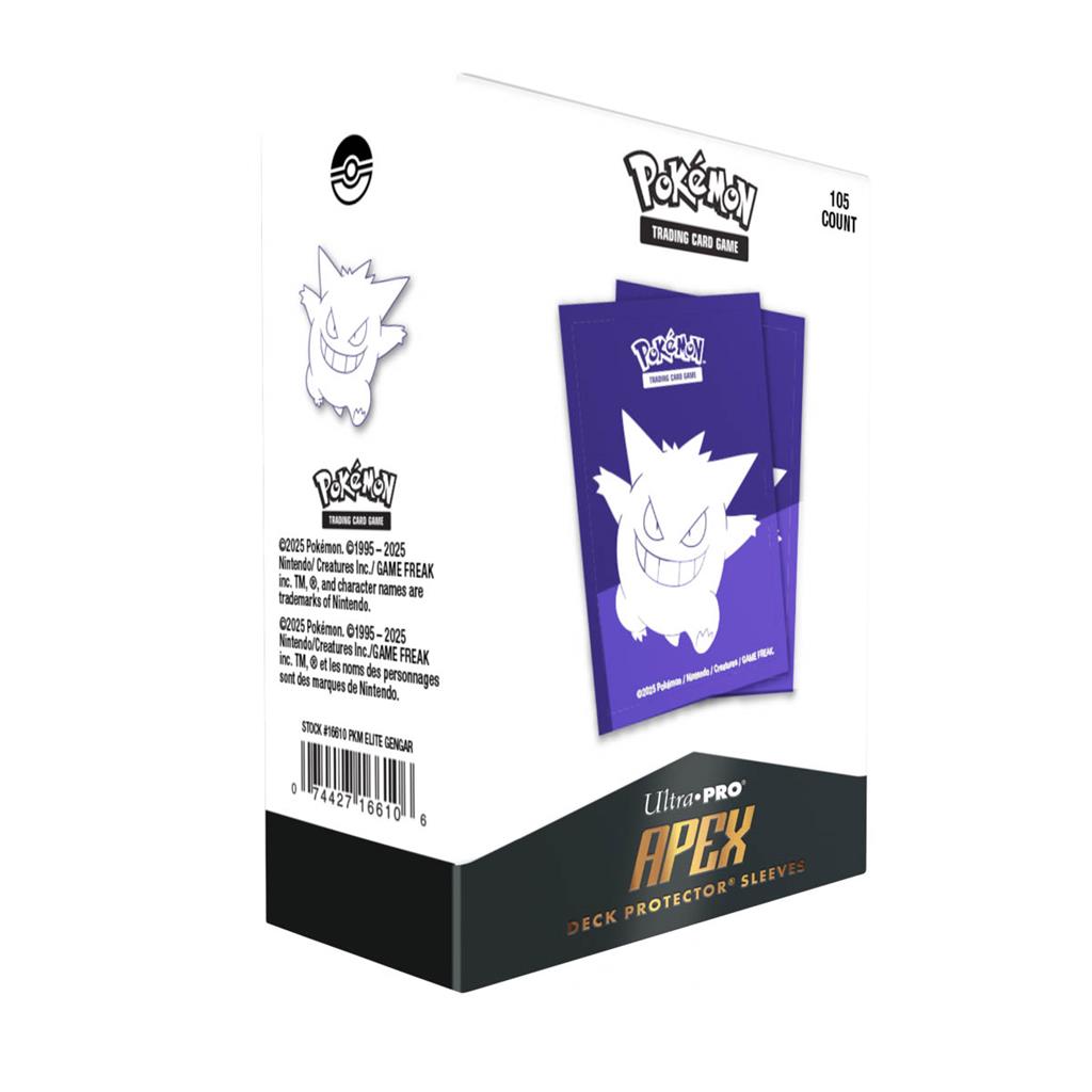 Ultra Pro: 105ct Apex Deck Protector Sleeves – Elite Gengar