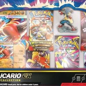 Pokemon TCG: Mega-Lucario EX Figure Collection (Ingles)