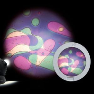 Rueda de Lava Violeta/Verde Para Space Proyector