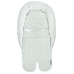 • Se adapta a la forma del cuerpo del bebé y ofrece una comodidad adicional a la silla de coche• Colorido algodón asargado y protector laterales de terciopelo• Aberturas para los arneses de seguridad leer más