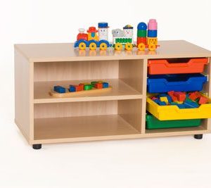 Armario gavetero superbajo