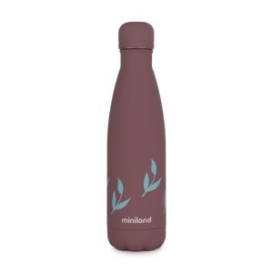 MANTIENE LA TEMPERATURA DE LOS LÍQUIDOS MÁS DE 24 HORAS  Las botellas térmicas de Miniland son altamente resistentes y eficaces gracias a su doble pared de acero 18/8 (acero 304) y su cámara de vacío por lo que mantienen tanto el frío como el c