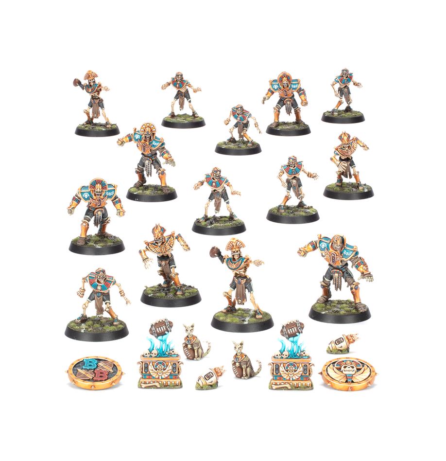 Blood Bowl: Tomb King team (202-52)