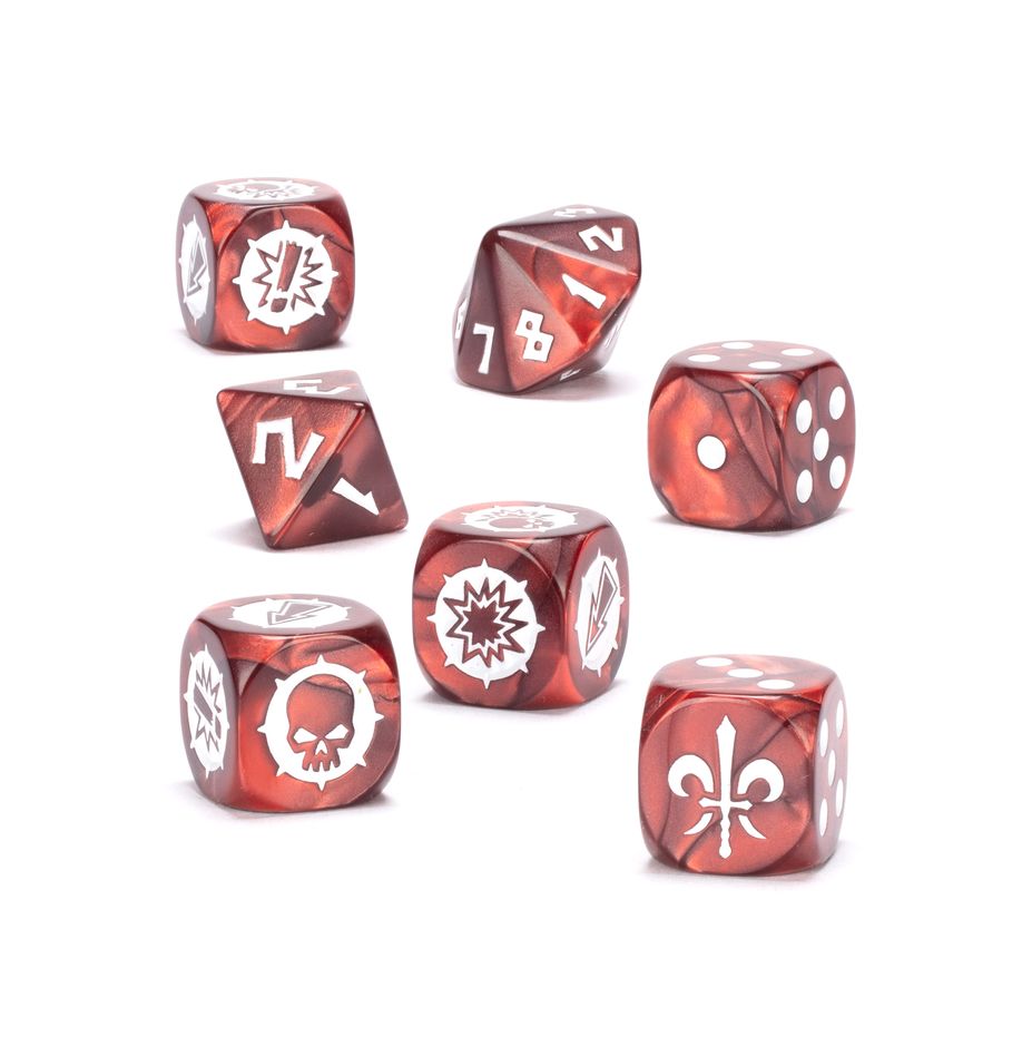 Blood Bowl: Bretonnian team dice set (202-58)