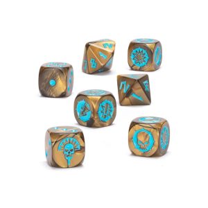 Blood Bowl: Tomb King team dice set (202-59)