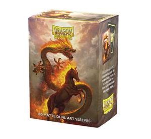 Dragon Shield: Art Sleeves – Fire Horse 2026 (100)