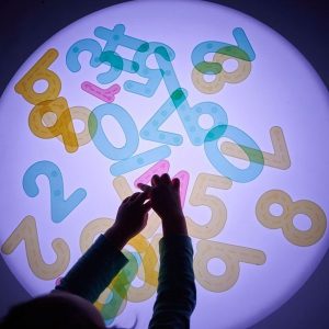 Mesa luminosa sensorial