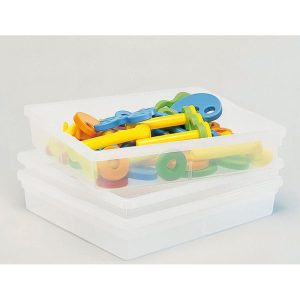 Cajones planos transparentes