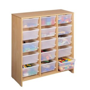 Gavetero 15 cajones transparentes