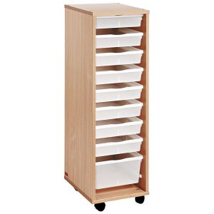 Torre cajones transparentes