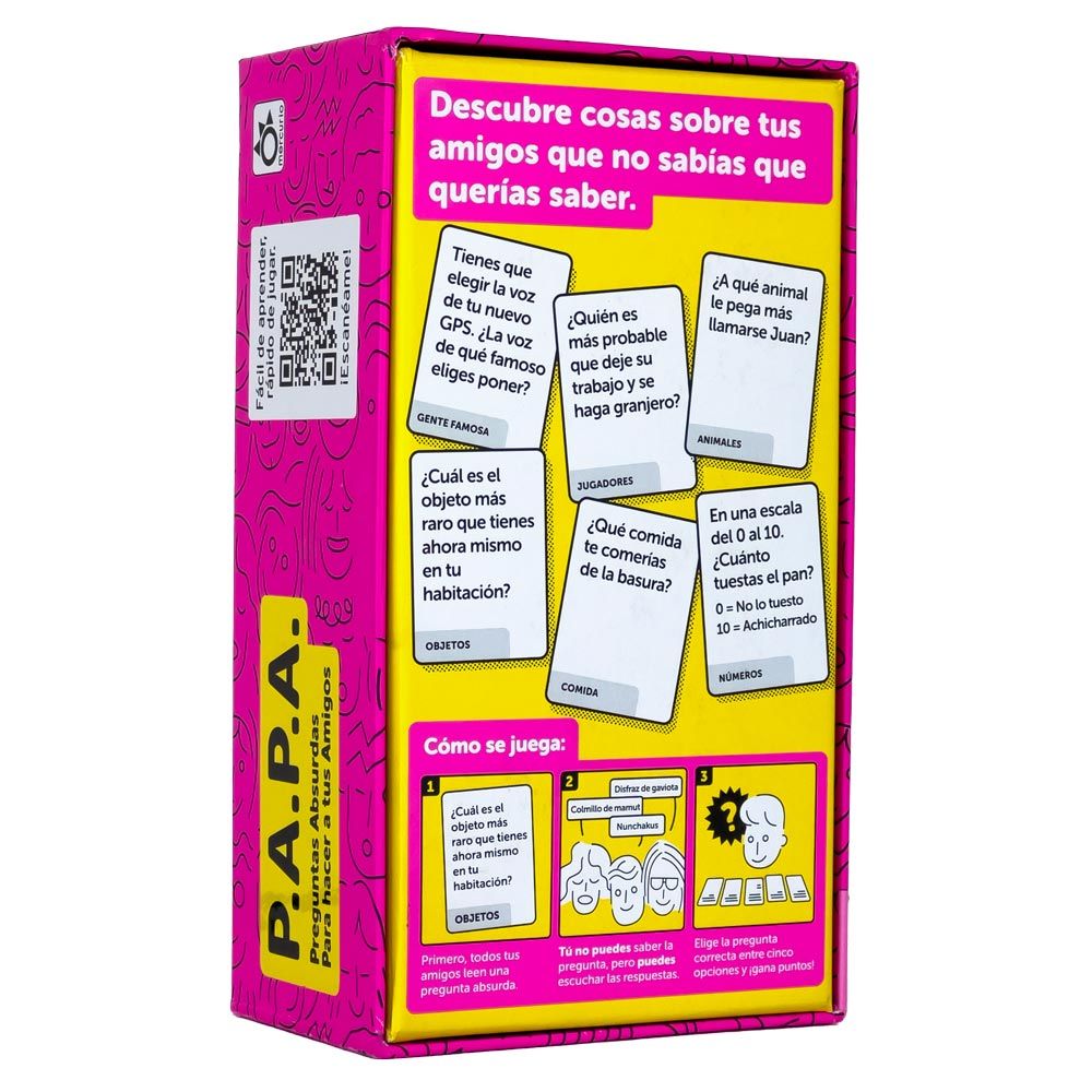 P.A.P.A. (Preguntas Absurdas Para hacer a tus Amigos) - Imagen 3