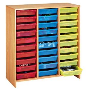 Gavetero 30 cajones colores