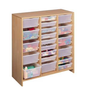 Gavetero 20 cajones transparentes