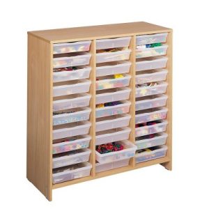 Gavetero 30 cajones transparentes