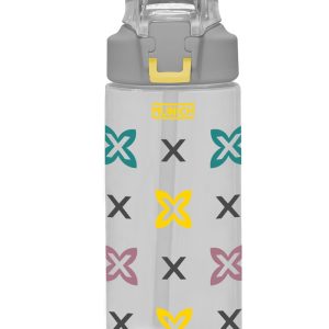 Esta botella llev una pajita incorporada y un tapón antigoteo es perfecta para llevar al parque o al cole y evitar derrames en la mochila leer más
