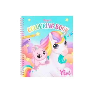 Ylvi libro de colorear con unicornio y lentejuelas