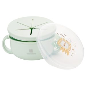 • Diseño 2 en 1 un bol para meriendas o un bol normal • Suaves tapas de silicona• Diseño de fácil agarre leer más